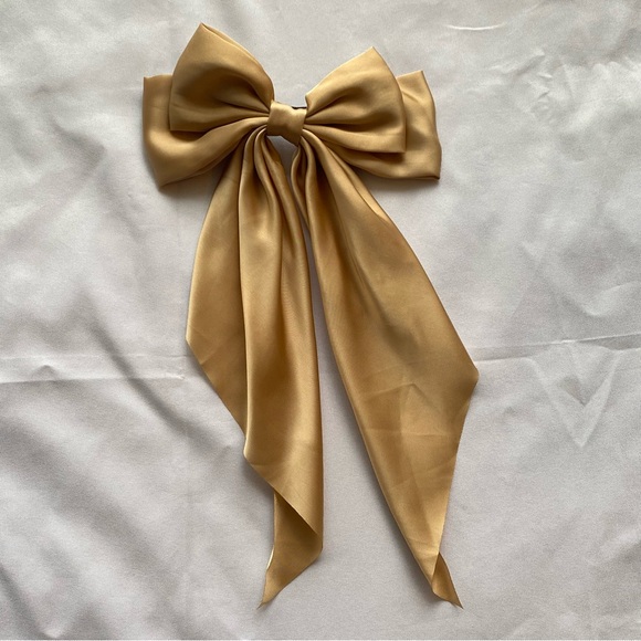 Chiffon Bow Hair Clip Classic Colors - Picture 9 of 12